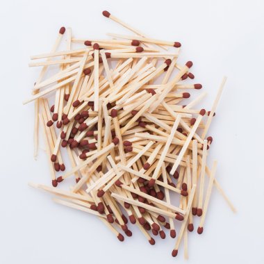bir sürü matchsticks