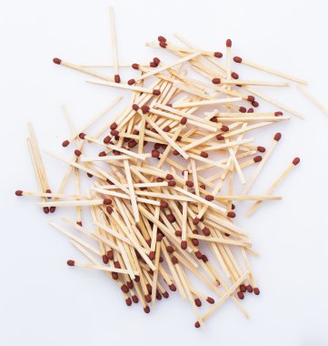 bir sürü matchsticks