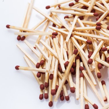 bir sürü matchsticks