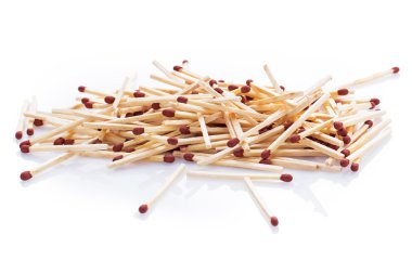 bir sürü matchsticks