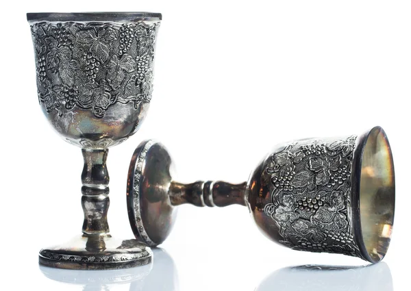 오래 된 와인 goblets — 스톡 사진