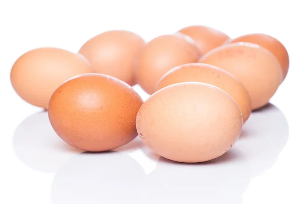 茶色の卵 — ストック写真