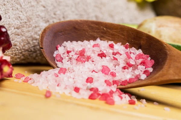 Sea salt for spa — Stock Photo, Image