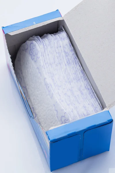 Sanitary napkins — Stock Photo, Image