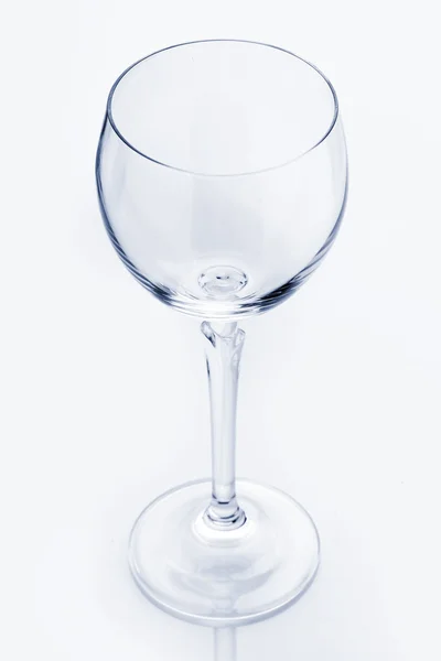 Pusty kieliszek do wina — Zdjęcie stockowe