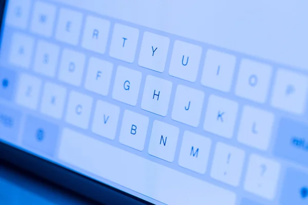 Tablet pc keyboard — Stock Photo, Image