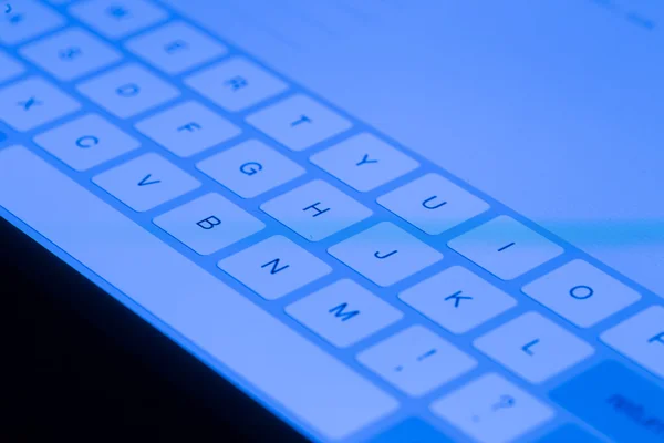 Tablet pc keyboard — Stock Photo, Image