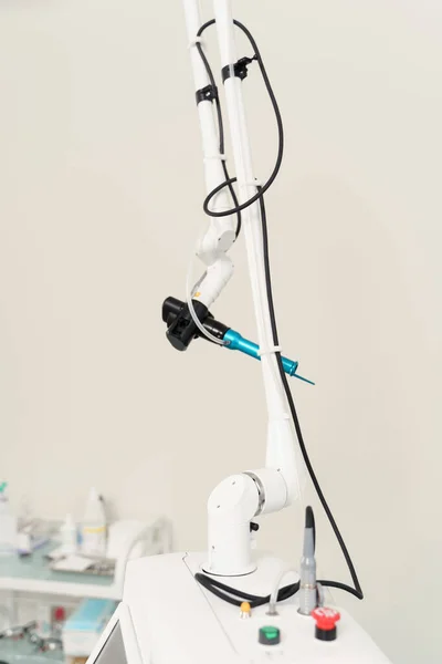 Nahaufnahme Einer Lasermaschine Einer Ästhetisch Medizinischen Klinik — Stockfoto