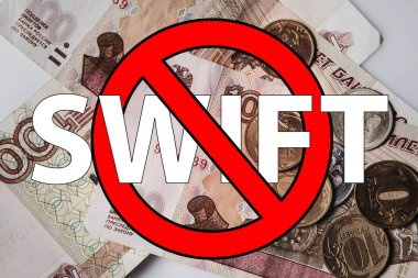 Rus parasının geçmişi ve Rusya 'da SWFT yasağı olasılığı. Rusya 'ya karşı ekonomik yaptırım kavramı. 
