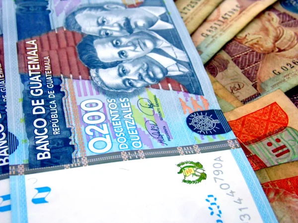 Dinheiro Guatemala Fotografia De Stock