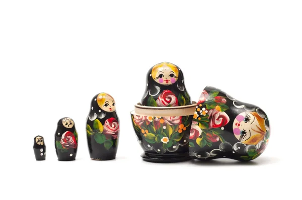 Russian traditional doll matrioshka. — Stock Photo, Image