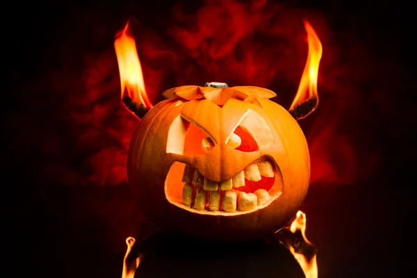 Zucca di Halloween — Foto Stock