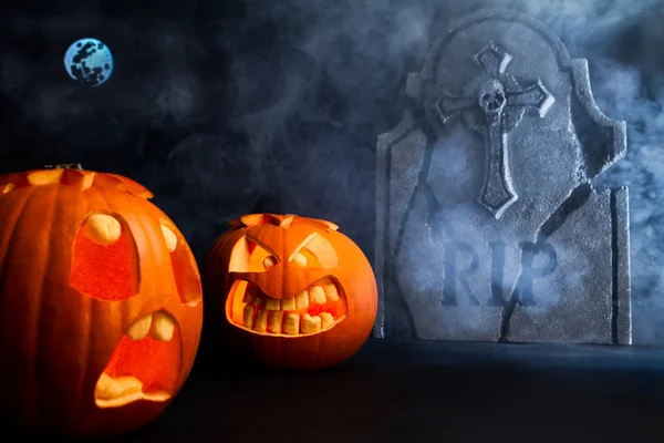 Halloween pumpkins — Stock Photo, Image