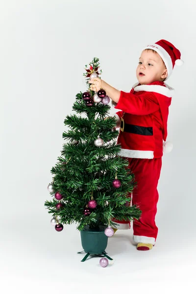 Papai Noel menino Imagens Royalty-Free