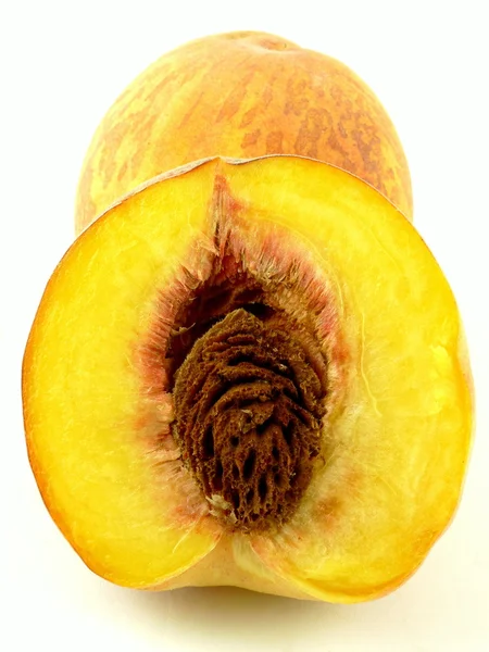 Half peach — Stock Photo, Image