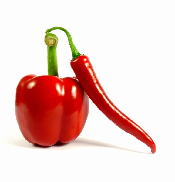 Paprika og chili - Stock-foto