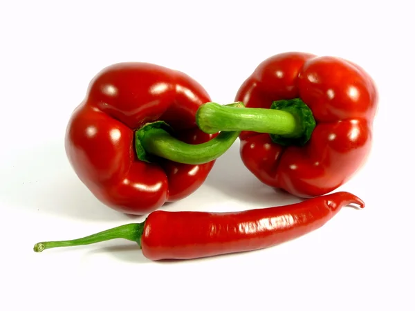 Paprika and chilli — Stock Photo, Image