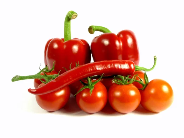 Paprika and chilli — Stock Photo, Image