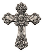 podrobné kříž ilustrace