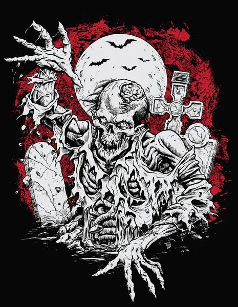 zombi mezardan yükselen
