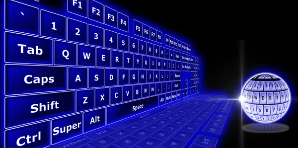 Clavier 3d — Photo