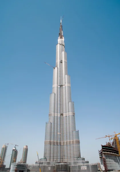 Burj khalifa toew w Dubaju — Zdjęcie stockowe