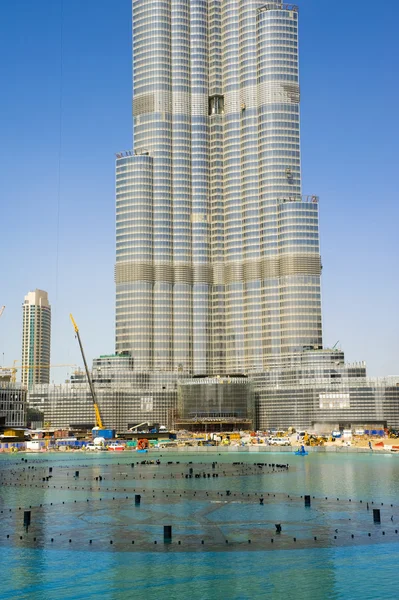 Burj Khalifa toew in Dubai — Stock Photo, Image