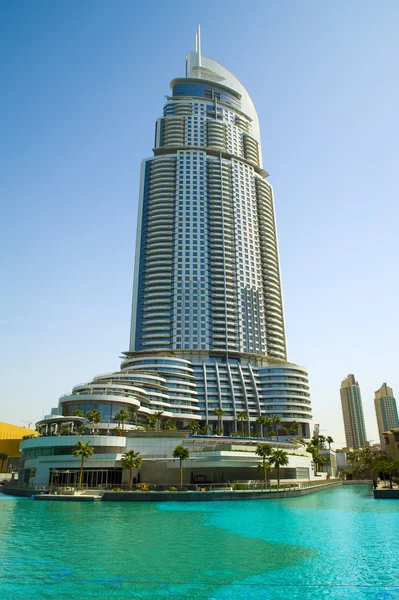 W pobliżu downtown burj dubai — Zdjęcie stockowe