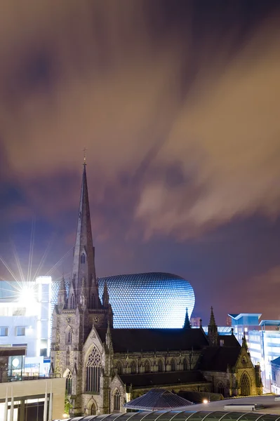 Saint martin kerk nachts — Stockfoto