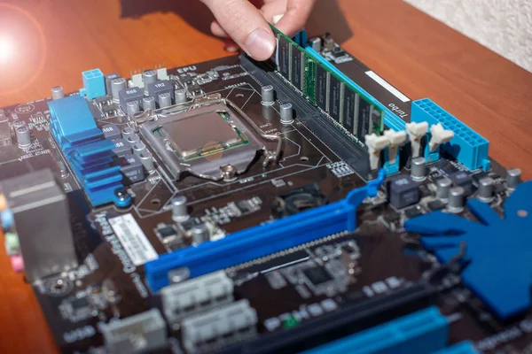 Computer Upgrade Reparaties Toebehoren — Stockfoto