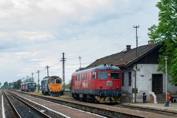Oradea Romania April 2022 Locomotives 060 609 015 0600 882 — Stock fotografie