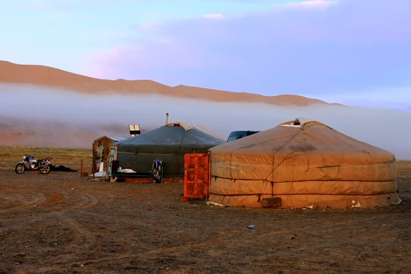 Morgen in der Mongolei — Stockfoto