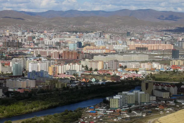 Città di Ulaanbaatar Immagini Stock Royalty Free