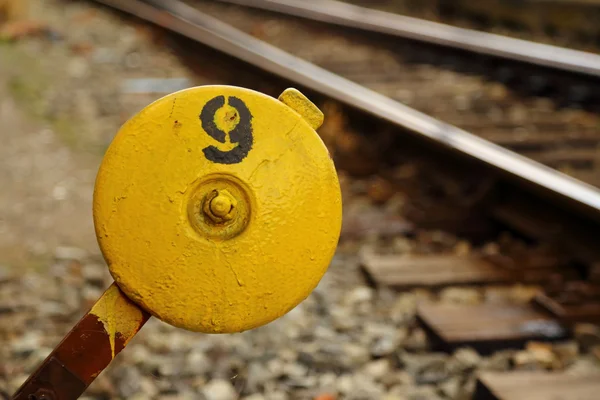 Railroad switch — Stock Photo, Image