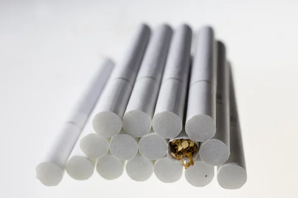 Pile of cigarettes — Stock Photo, Image