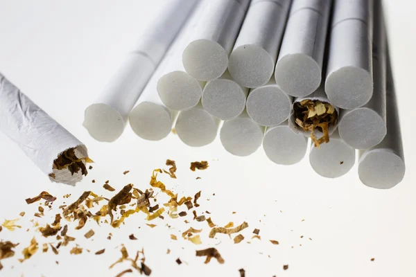 Pile of cigarettes — Stock Photo, Image