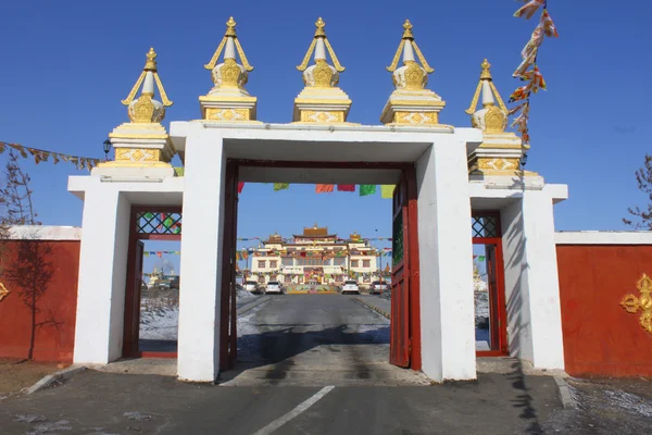 Buddhistický klášter v nalaikh, Mongolsko — Stock fotografie