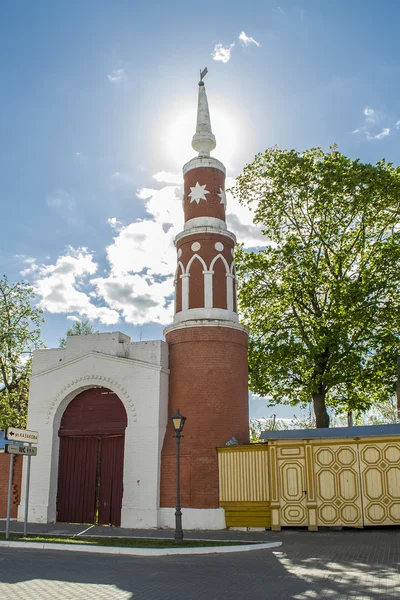 kolomna kremlin on sunset tower