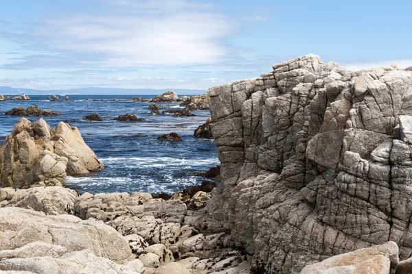 Вид на 17 Mile Drive в Калифорнии, США — стоковое фото