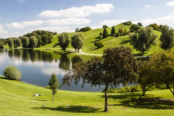 Olympiapark i München, Tyskland — Stockfoto