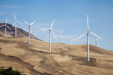 Rüzgar Çiftliği kırsal ABD