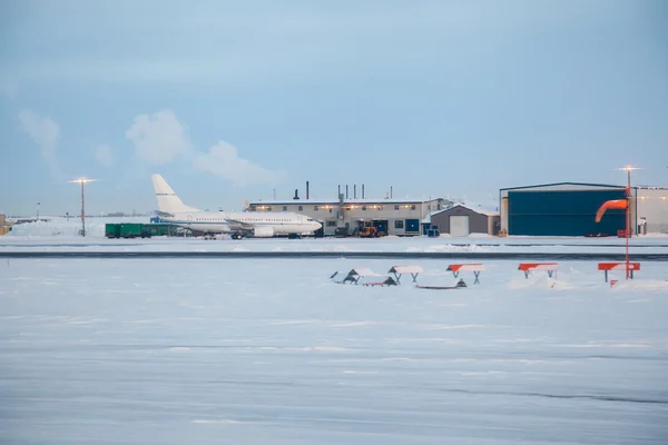 Flughafen Prudhoe Bay — Stockfoto