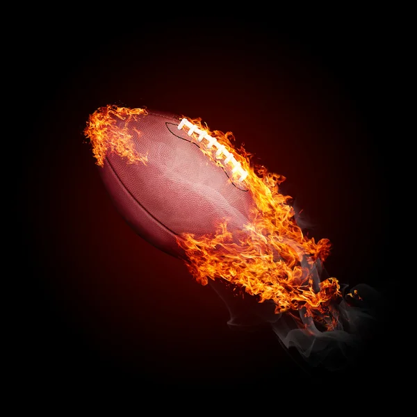 Objetos em chamas e objetos em fundo de fogo — Fotografia de Stock