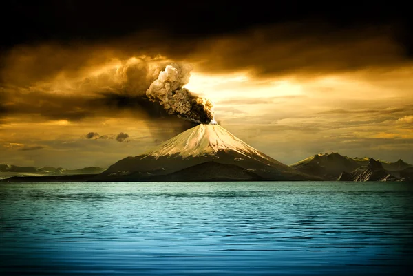 Volcanos and all things related — Stock Photo, Image