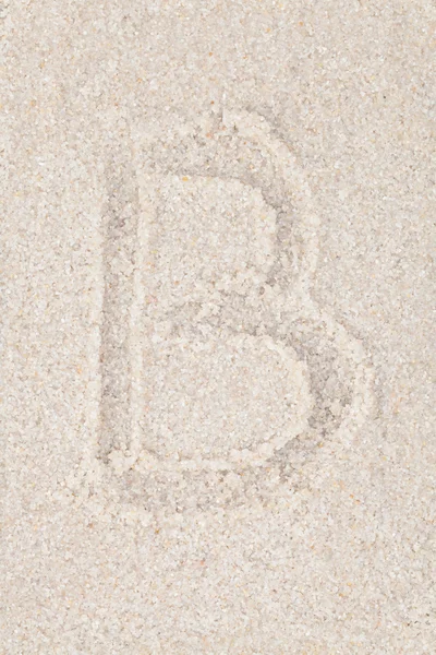 Cool concepts et idées - lettres sur le sable — Photo