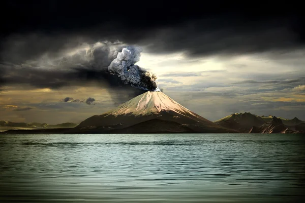 Volcanos and all things related — Stock Photo, Image