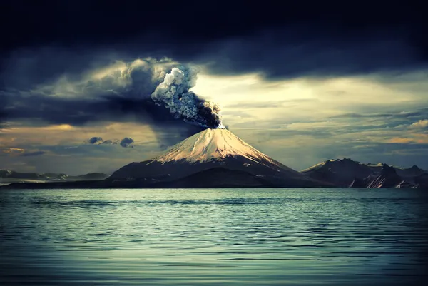 Volcanos and all things related — Stock Photo, Image