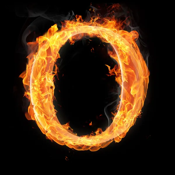 Burning objects and objects on fire background — Stock Photo, Image