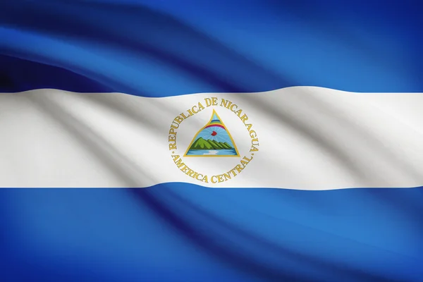安抚标志的系列。尼加拉瓜共和国. — 图库照片