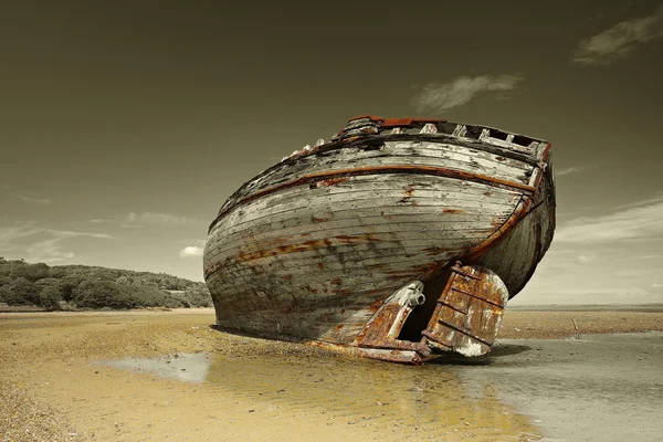 Naufragio de la bahía de Dulas — Foto de Stock